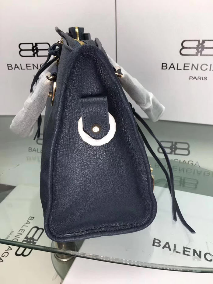BALENCIAG巴黎世家 新款 小金釘 原版義大利進口山羊皮 手提單肩斜挎包  BL1007
